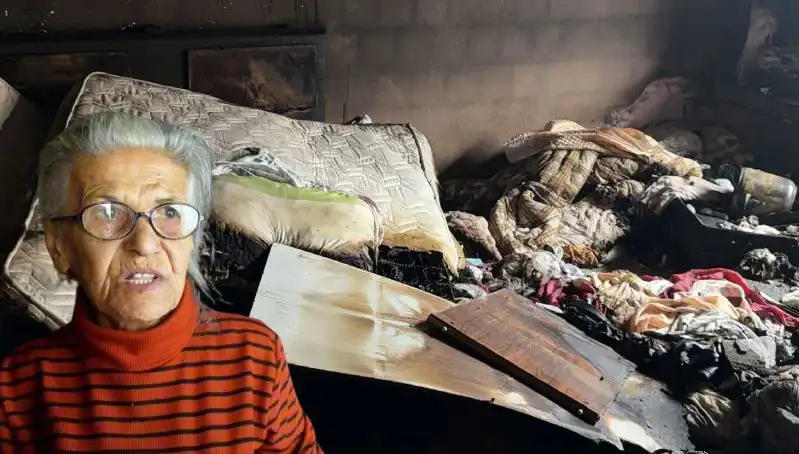 Annesini Öldürmeye Çalışan Genç, Evi Alev Alev Yaktı!
