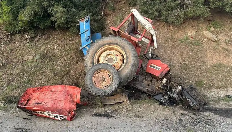 Bozdoğan'da Feci Trafik Kazası: Traktör Devri, Hayatını Kaybeden Biri Var!