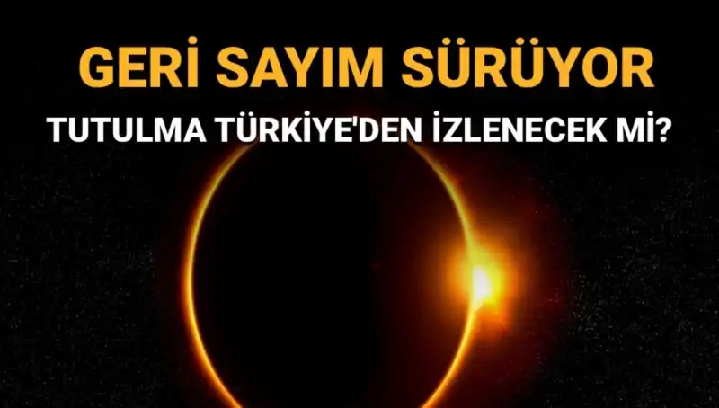 Eylül Ayında Türkiye’den İzlenecek Yılın 2. Güneş Tutulması Hakkında Bilmeniz Gerekenler