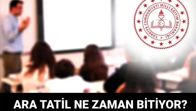 2023-2024 Eğitim Öğretim Yılı Ara Tatil Bitti mi? Okullar Ne Zaman Açılıyor?