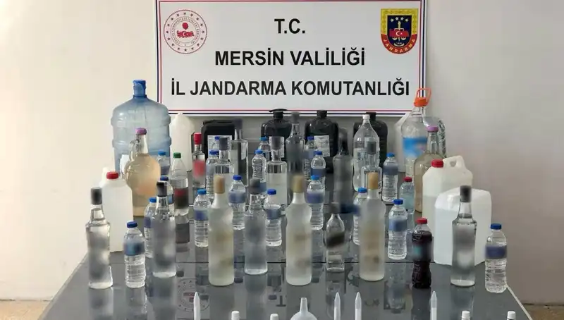Sahte İçki Üreticilerine Baskın: Yüzlerce Litre Sıvı Ele Geçirildi