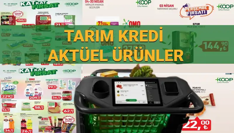 Tarım Kredi Marketleri'nde Nisan İndirimleri: Temizlik Ürünleri ve Kahvaltılık Ürünlerde Büyük Fırsatlar!