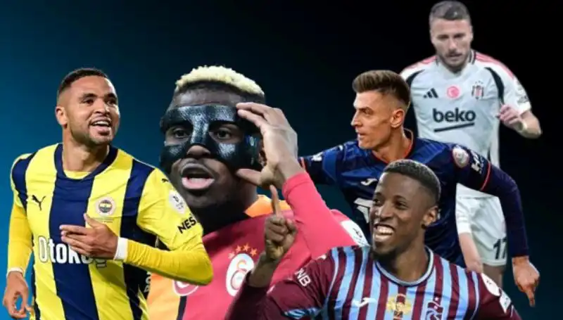 Süper Lig’de Gol Krallığı İçin Savaş: Osimhen, Banza ve En-Nesyri’nin Performansları