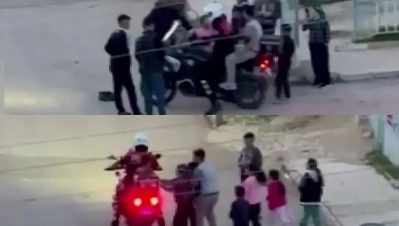 Polis Memuru Çocukların Gözdesi Oldu: Motora Bindirerek Eğlenceli Anlar Yaşattı
