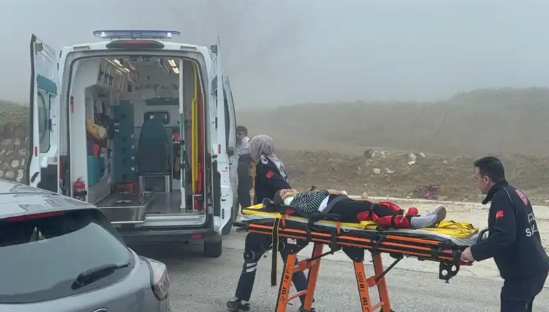 Düzce'de Sis Perdesi Kazaya Neden Oldu: 6 Yaralı