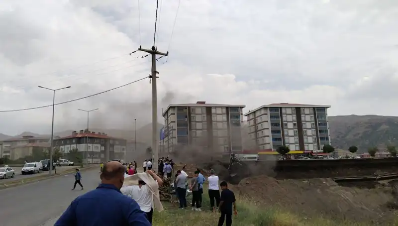 Bitlis'te Doğalgaz Hattında Patlama: Şoke Eden Gelişmeler