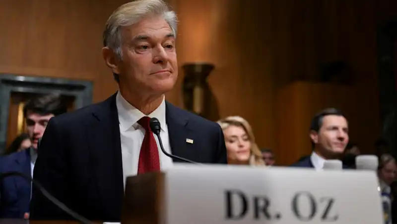 Mehmet Öz, Trump Sarısı Saç Rengiyle Senato'ya Damgasını Vurdu!